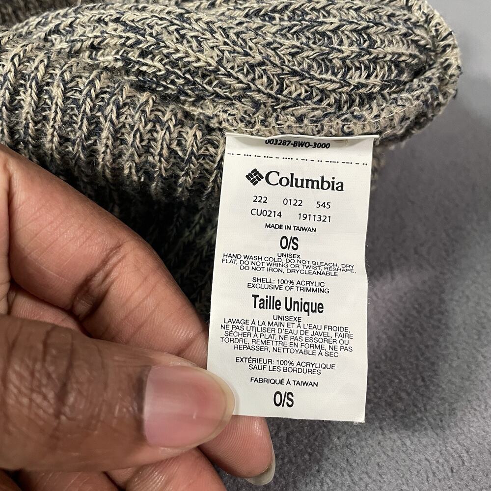 Columbia Men's Whirlibird Cuffed Beanie Hat Color: Gray One Size - Picture 8 of 8